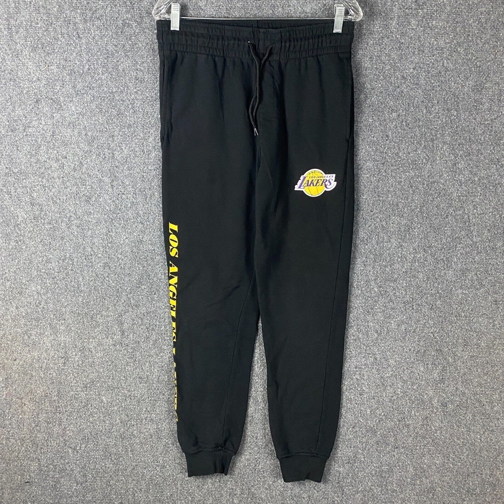 NBA Los Angeles Lakers Sweatpants Men's‎ Medium Cotton Blend Adults M
